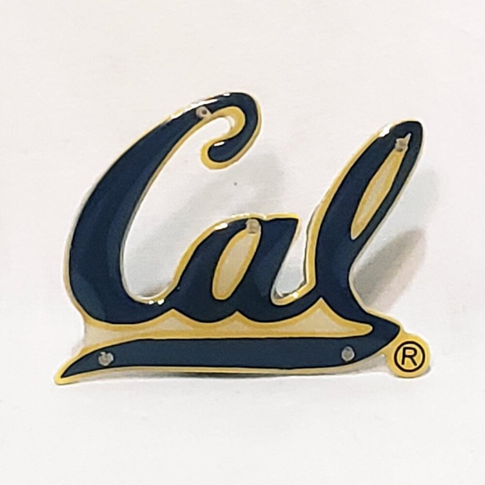 Cal University of California Light Up Pendant 1" Blue Cream Needs Batteries